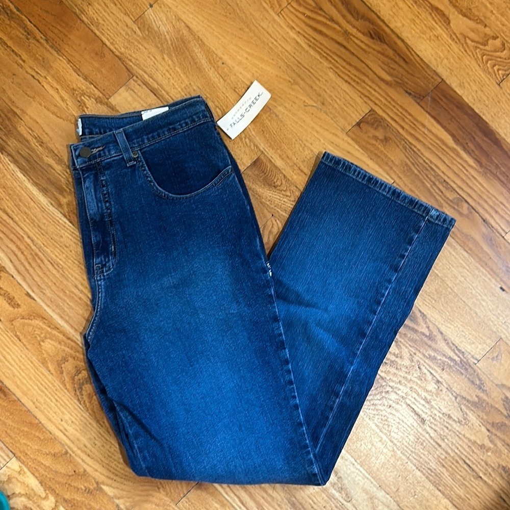 NWT Falls-Creek Womens Blue Jeans Size 14